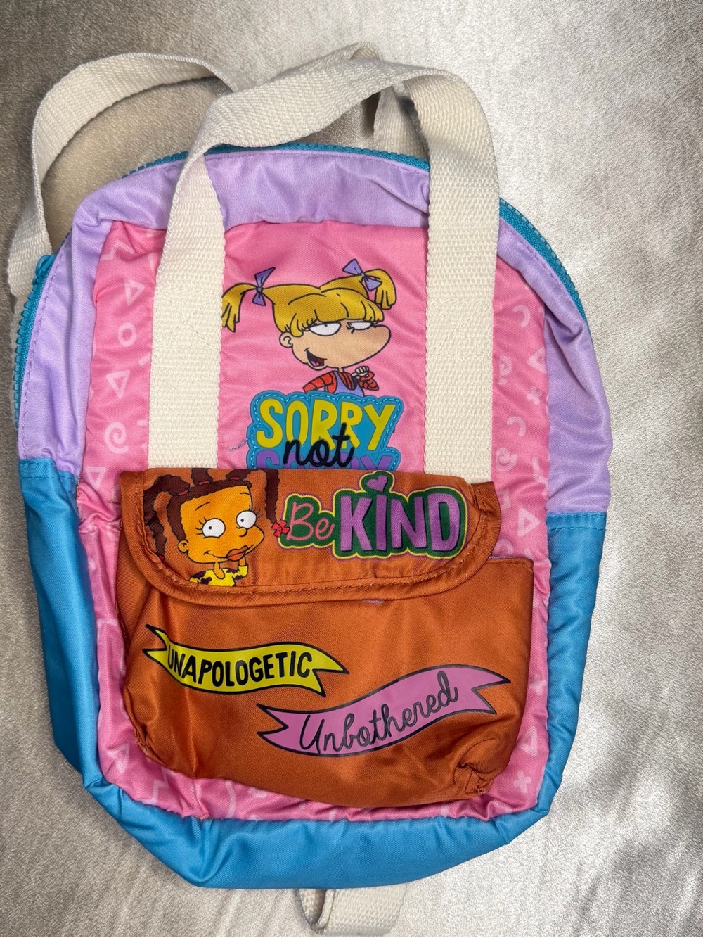 Rugrats Nickelodeon Mini Angelica & Suzie Backpack Viacom International 2022